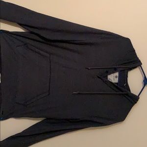 Really comfortable light jacket with hood!!